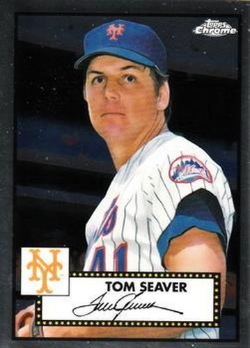 #607 Tom Seaver - New York Mets - 2021 Topps Chrome Platinum Anniversary Baseball