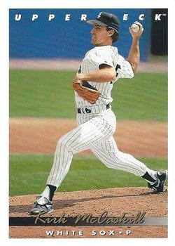 #608 Kirk McCaskill - Chicago White Sox - 1993 Upper Deck Baseball