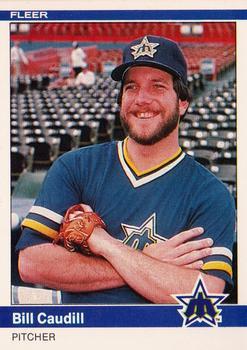 #608 Bill Caudill - Seattle Mariners - 1984 Fleer Baseball