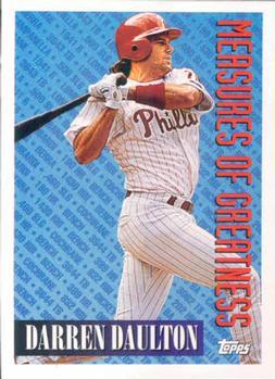 #608 Darren Daulton - Philadelphia Phillies - 1994 Topps Baseball