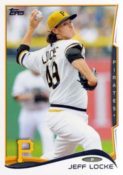 #608 Jeff Locke - Pittsburgh Pirates - 2014 Topps Baseball