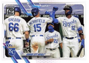 #608 Kansas City Royals - Kansas City Royals - 2021 Topps Baseball