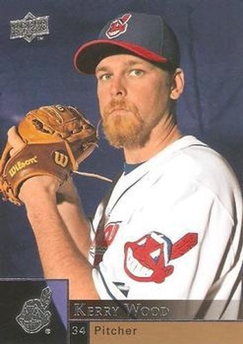 #608 Kerry Wood - Cleveland Indians - 2009 Upper Deck Baseball