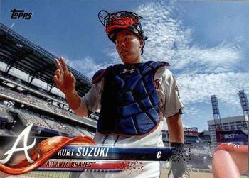 #608 Kurt Suzuki - Atlanta Braves - 2018 Topps Baseball