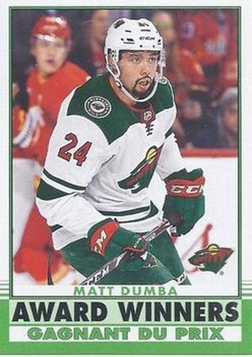 #608 Matt Dumba - Minnesota Wild - 2020-21 O-Pee-Chee Update Retro Hockey