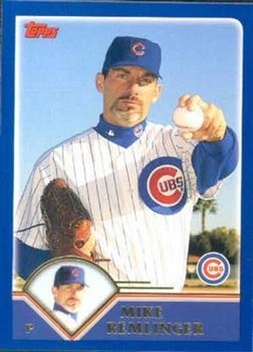 #608 Mike Remlinger - Chicago Cubs - 2003 Topps Baseball