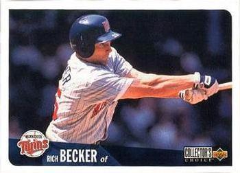 #608 Rich Becker - Minnesota Twins - 1996 Collector's Choice Baseball
