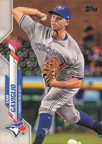 #608 Sam Gaviglio - Toronto Blue Jays - 2020 Topps Baseball
