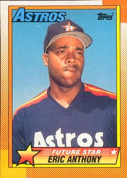 #608 Eric Anthony - Houston Astros - 1990 O-Pee-Chee Baseball