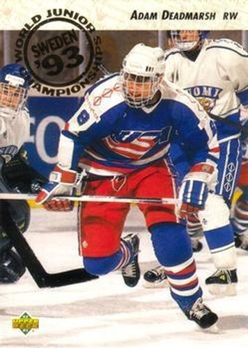 #609 Adam Deadmarsh - USA - 1992-93 Upper Deck Hockey