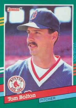 #609 Tom Bolton - Boston Red Sox - 1991 Donruss Baseball
