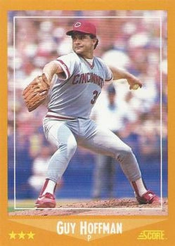 #609 Guy Hoffman - Cincinnati Reds - 1988 Score Baseball