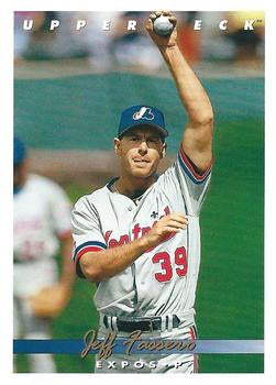 #609 Jeff Fassero - Montreal Expos - 1993 Upper Deck Baseball