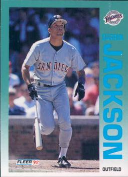 #609 Darrin Jackson - San Diego Padres - 1992 Fleer Baseball