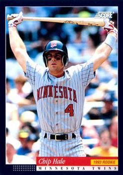 #609 Chip Hale - Minnesota Twins -1994 Score Baseball