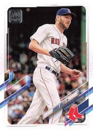 #609 Chris Sale - Boston Red Sox - 2021 Topps Baseball