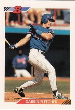 #609 Darrin Fletcher - Montreal Expos - 1992 Bowman Baseball
