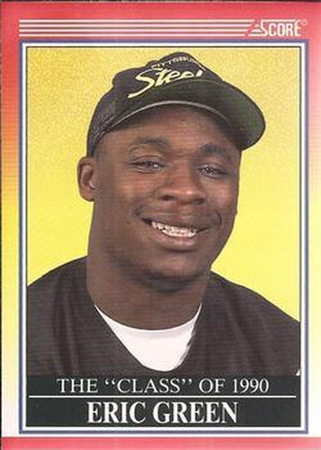 #609 Eric Green - Pittsburgh Steelers - 1990 Score Football