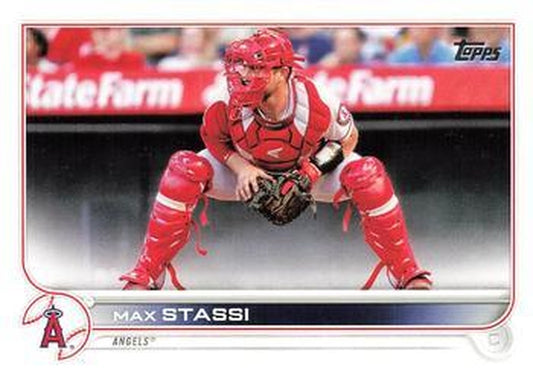 #609 Max Stassi - Los Angeles Angels - 2022 Topps Baseball