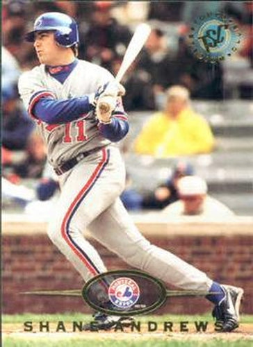 #609 Shane Andrews - Montreal Expos - 1995 Stadium Club Baseball