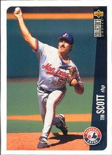 #609 Tim Scott - Montreal Expos - 1996 Collector's Choice Baseball