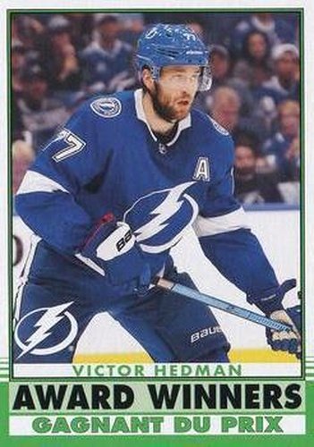 #609 Victor Hedman - Tampa Bay Lightning - 2020-21 O-Pee-Chee Update Retro Hockey