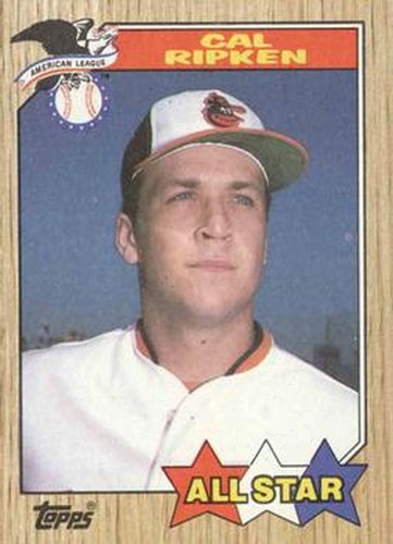 #609 Cal Ripken - Baltimore Orioles - 1987 Topps Baseball