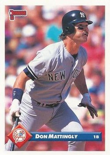 #609 Don Mattingly - New York Yankees - 1993 Donruss Baseball