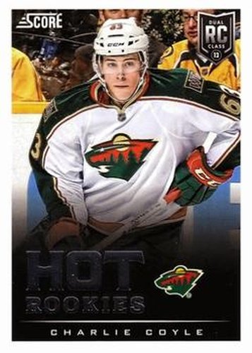 #609 Charlie Coyle - Minnesota Wild - 2013-14 Score Hockey