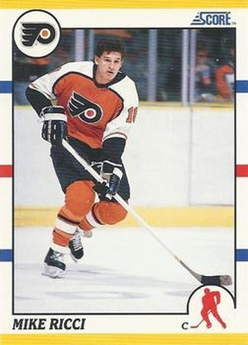 #60T Mike Ricci - Philadelphia Flyers - 1990-91 Score Rookie and Traded Hockey