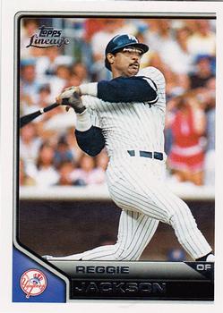 #60 Reggie Jackson - New York Yankees - 2011 Topps Lineage Baseball