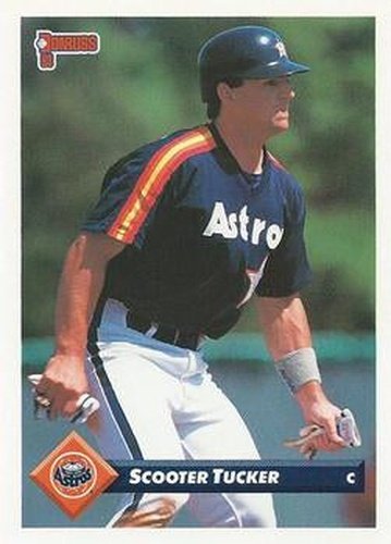 #60 Scooter Tucker - Houston Astros - 1993 Donruss Baseball