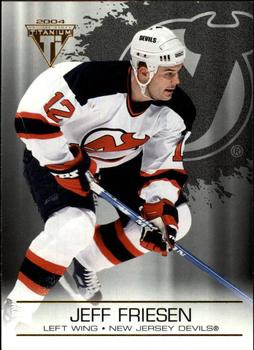 #60 Jeff Friesen - New Jersey Devils - 2003-04 Pacific Private Stock Titanium Hockey