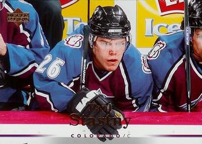 #60 Paul Stastny - Colorado Avalanche - 2007-08 Upper Deck Hockey