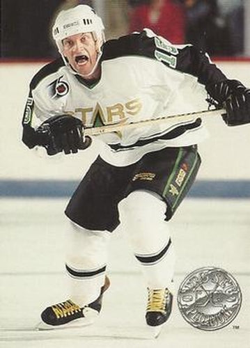 #60 Dave Gagner - Minnesota North Stars - 1991-92 Pro Set Platinum Hockey