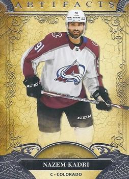 #60 Nazem Kadri - Colorado Avalanche - 2020-21 Upper Deck Artifacts Hockey