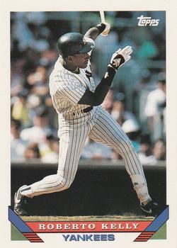 #60 Roberto Kelly - New York Yankees - 1993 Topps Baseball