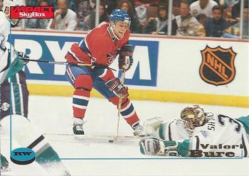 #60 Valeri Bure - Montreal Canadiens - 1996-97 SkyBox Impact Hockey
