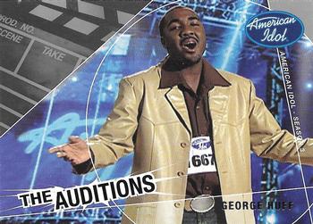#60 George Huff - 2004 Fleer American Idol Season 3