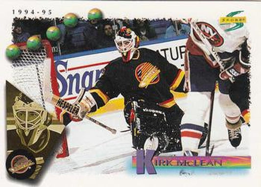 #60 Kirk McLean - Vancouver Canucks - 1994-95 Score Hockey