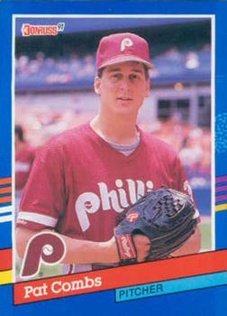 #60 Pat Combs - Philadelphia Phillies - 1991 Donruss Baseball