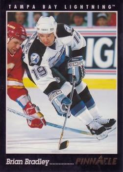 #60 Brian Bradley - Tampa Bay Lightning - 1993-94 Pinnacle Hockey