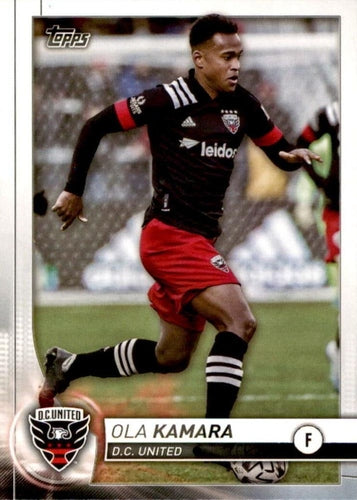 #60 Ola Kamara - D.C. United - 2020 Topps MLS Soccer