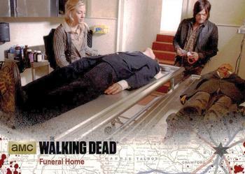#60 Funeral Home - 2016 Cryptozoic The Walking Dead Season 4: Part 1