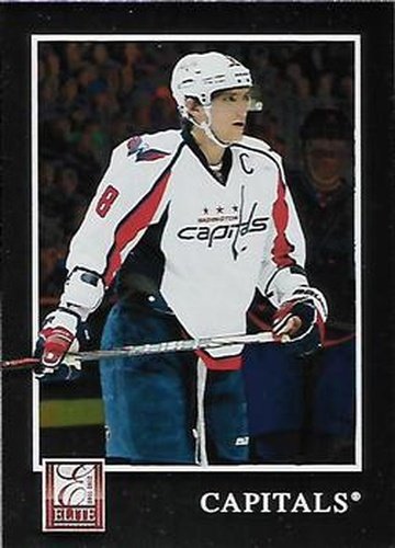 #60 Alex Ovechkin - Washington Capitals - 2011-12 Panini Elite Hockey