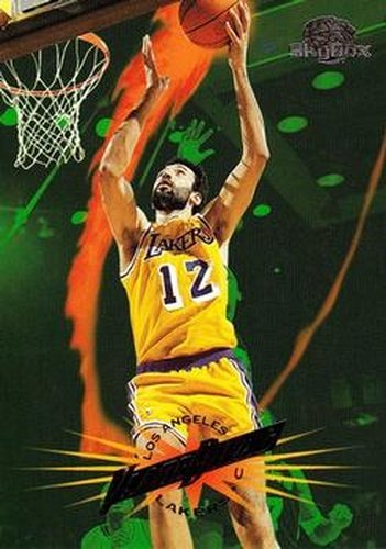 #60 Vlade Divac - Los Angeles Lakers - 1995-96 SkyBox Premium Basketball