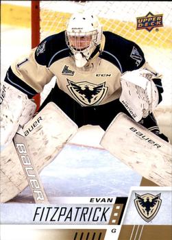 #60 Evan Fitzpatrick - Sherbrooke Phoenix - 2017-18 Upper Deck CHL Hockey