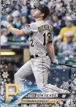 #HMW60 Corey Dickerson - Pittsburgh Pirates - 2018 Topps Holiday Baseball