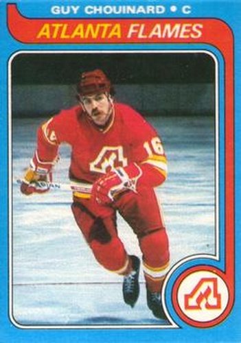 #60 Guy Chouinard - Atlanta Flames - 1979-80 O-Pee-Chee Hockey