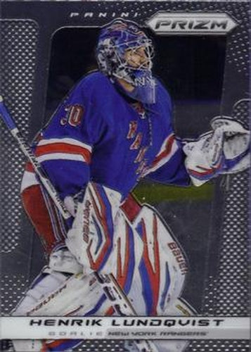 #60 Henrik Lundqvist - New York Rangers - 2013-14 Panini Prizm Hockey